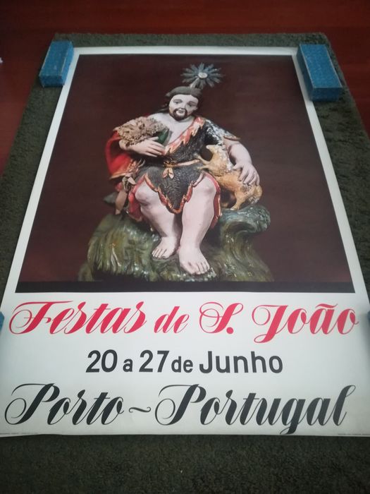 Cartaz Festas de São João no Porto. 1970.