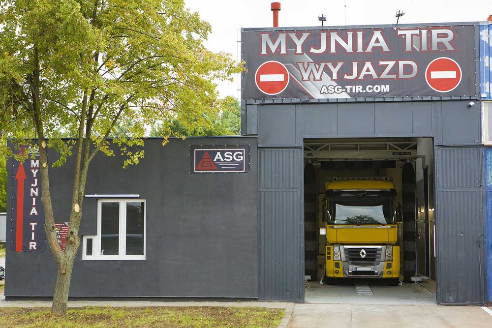 Myjnia TIR do wynajęcia