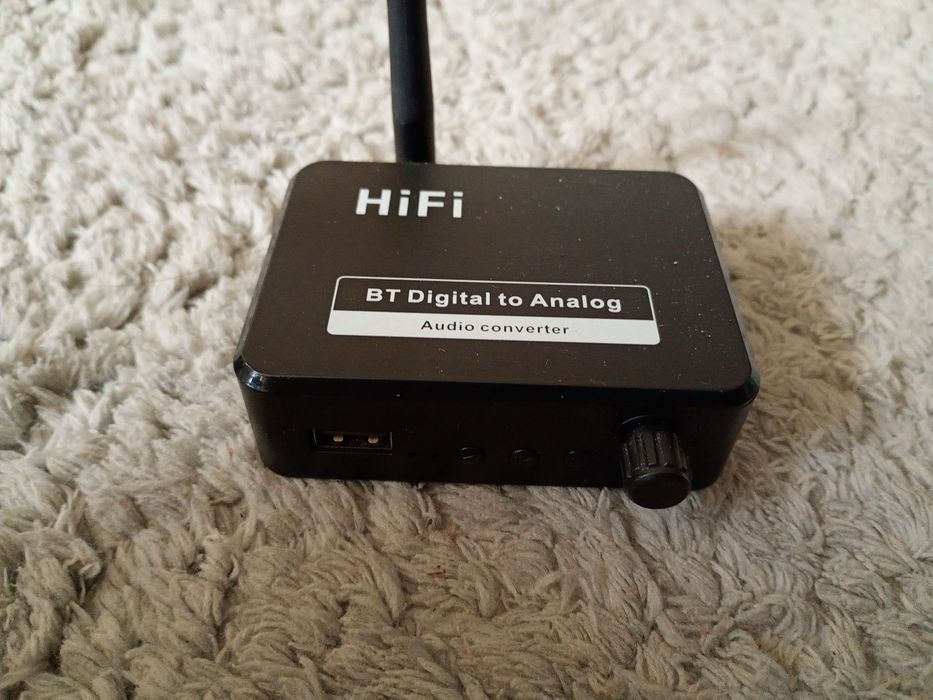 Adaptador áudio bluetooth