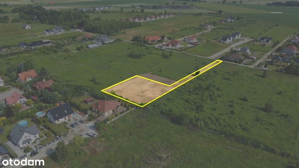 Działka budowlana/ Rozwijająca się okolica/ 2209m2