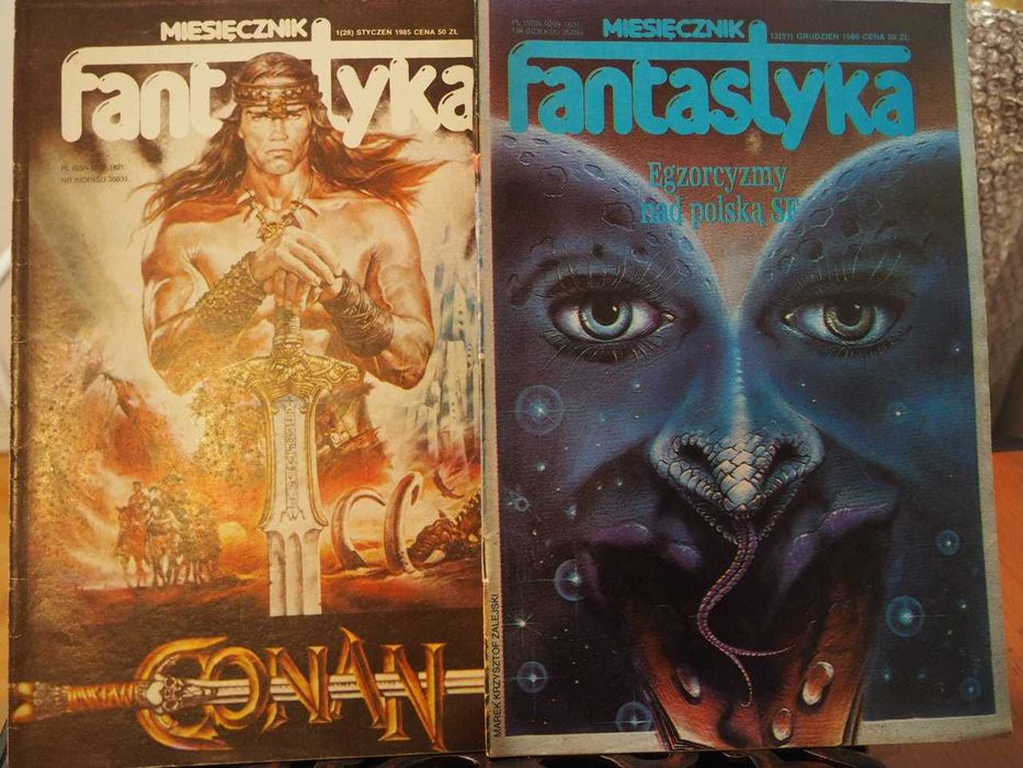 Okazja dla fanów i kolekcjonerów SF. Fantastyka i Nowa Fantastyka