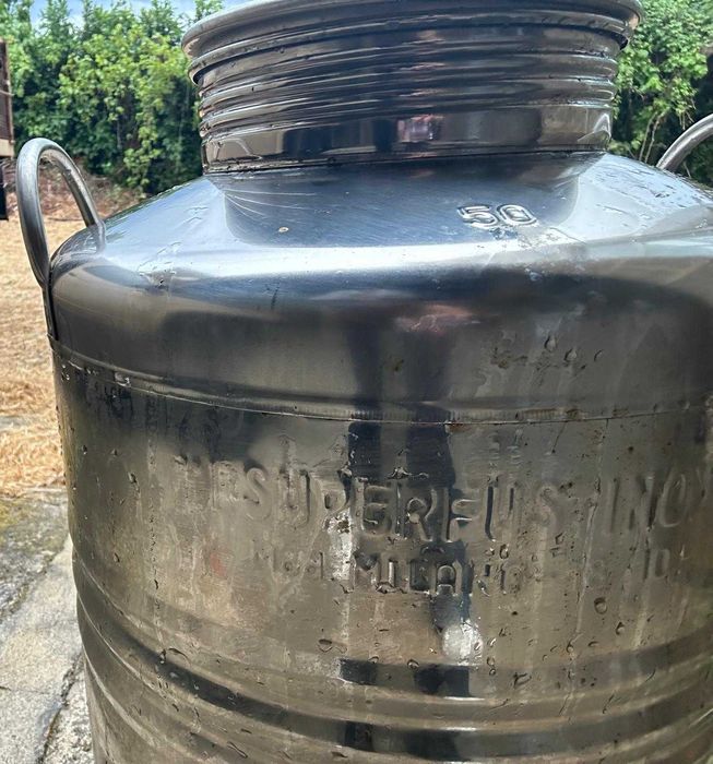 Cuba_Bidão / Depósito em Inox (Aço Inoxidável) – 50 l