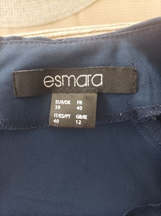 Vestido de senhora azul