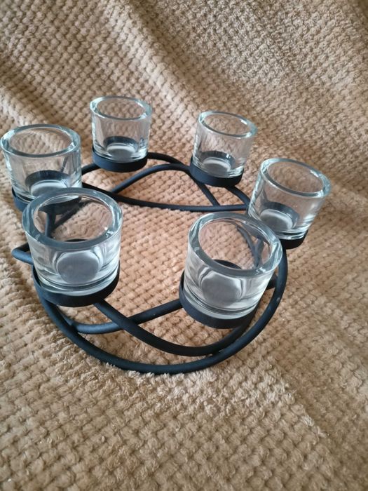 Świecznik na 6 tealight