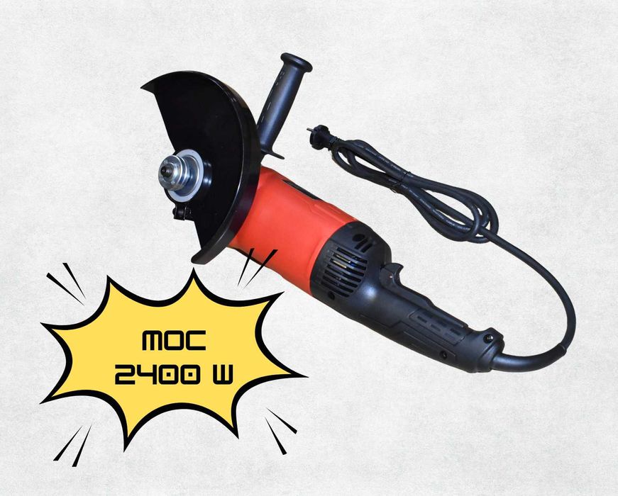 Szlifierka kątowa 230mm 2400W Schmith - Mocna szlifierka sieciowa CPK