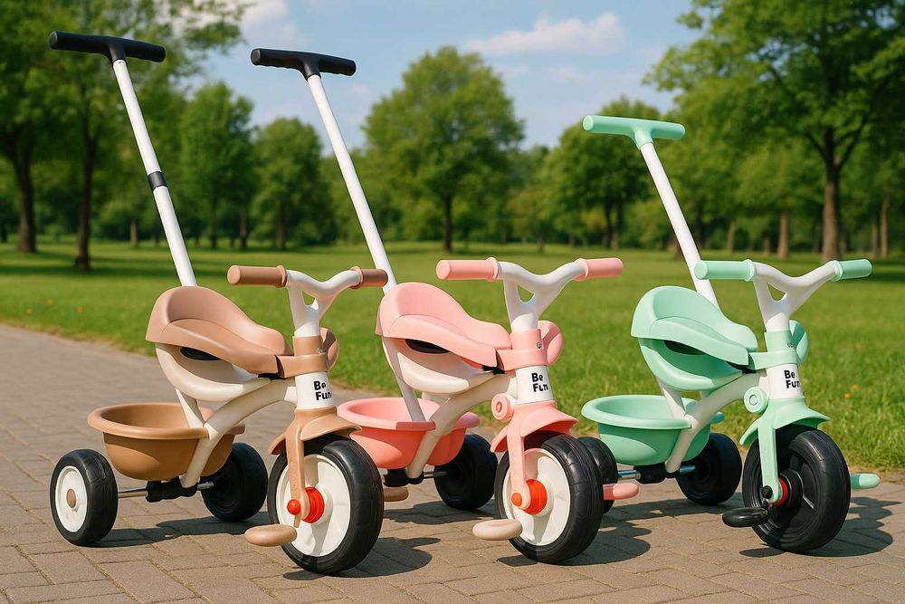 Дитячий металевий велосипед 3 в 1 "Бі Муві. Комфорт" 7600740418/19/20