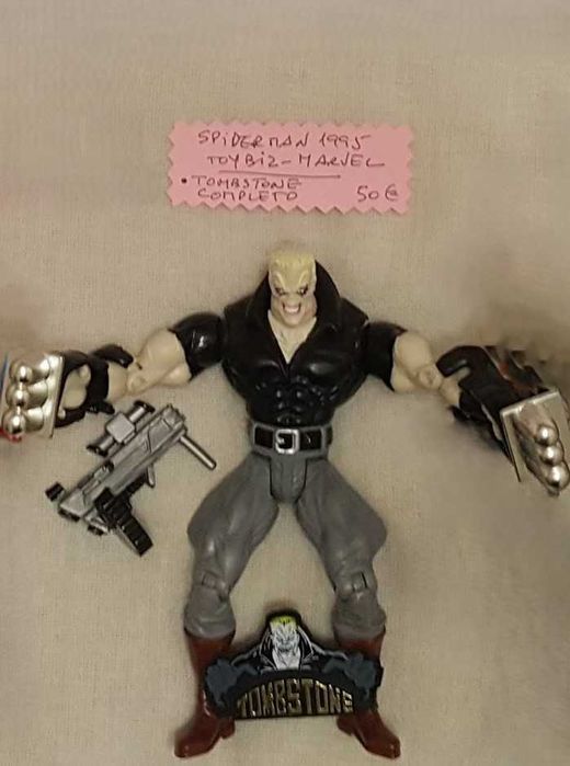1995 - Tomstone - Spiderman TOY BIZ - MARVEL
