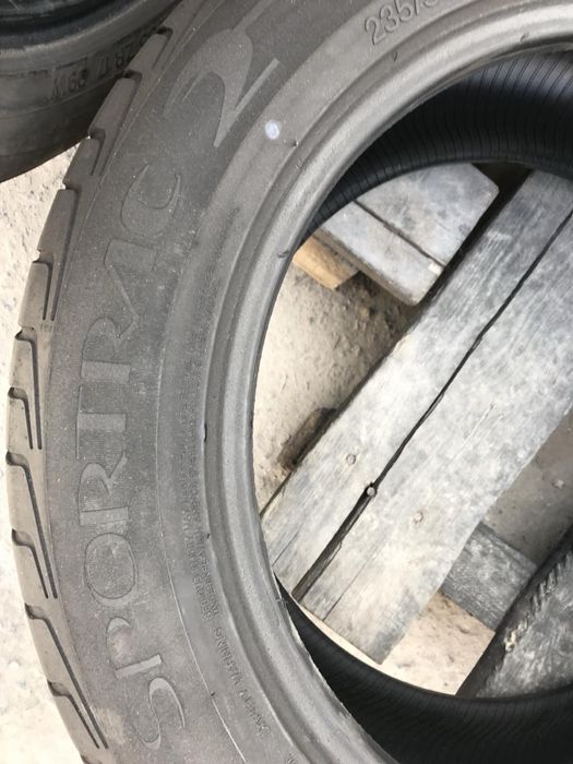 Vredestein 235/55r17 комплект літо резина шини б/у склад