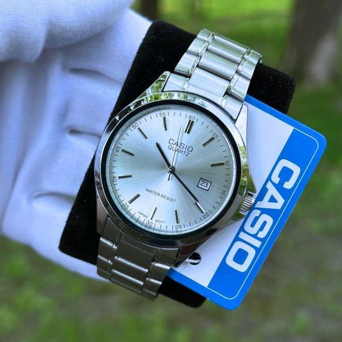 Годинник наручний Casio MTP-1183 Silver | Часы наручные мужские | A159