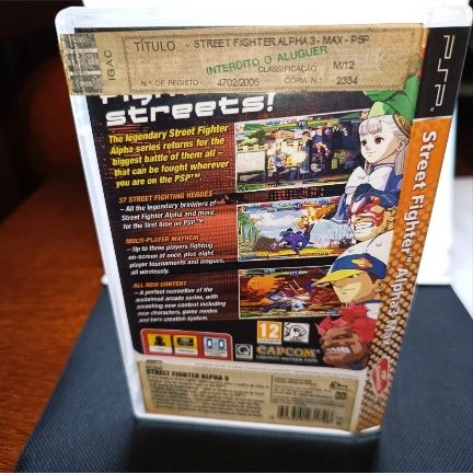 Street Fighter Alpha 3 MAX PSP Essentials PAL CIB