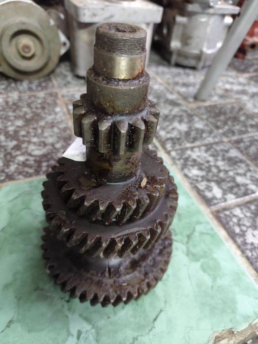Блок шестерень валу проміжного газ 53,66