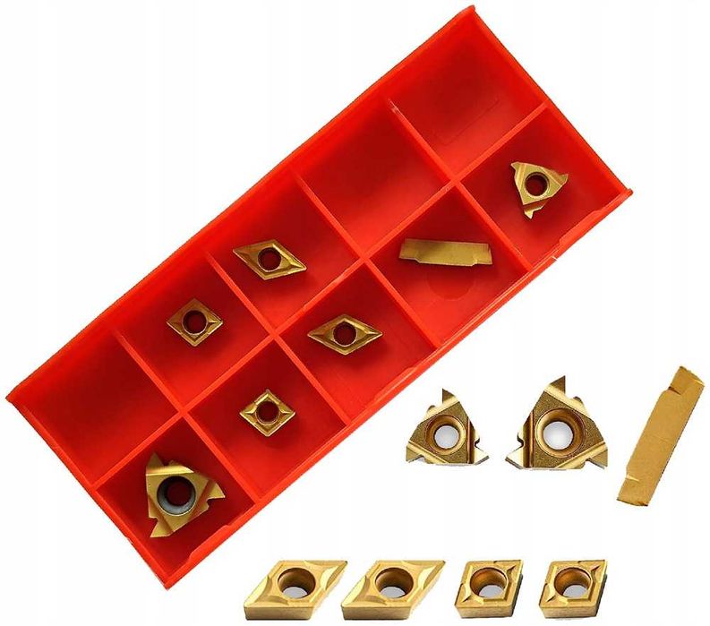 Płytki widiowe do noży tokarskich 12mm Kpl 7szt