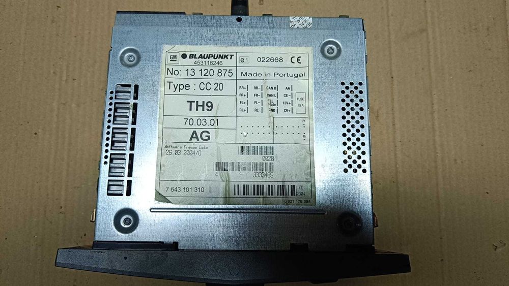 Opel Astra H radio fabryczne CC20