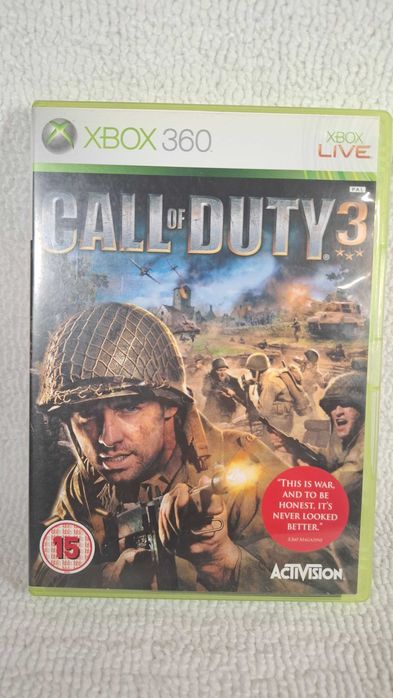 Call of duty 3 na xbox 360