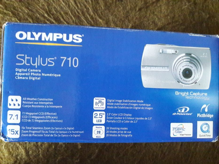 aparat fotograficzny Olympus stylus 710