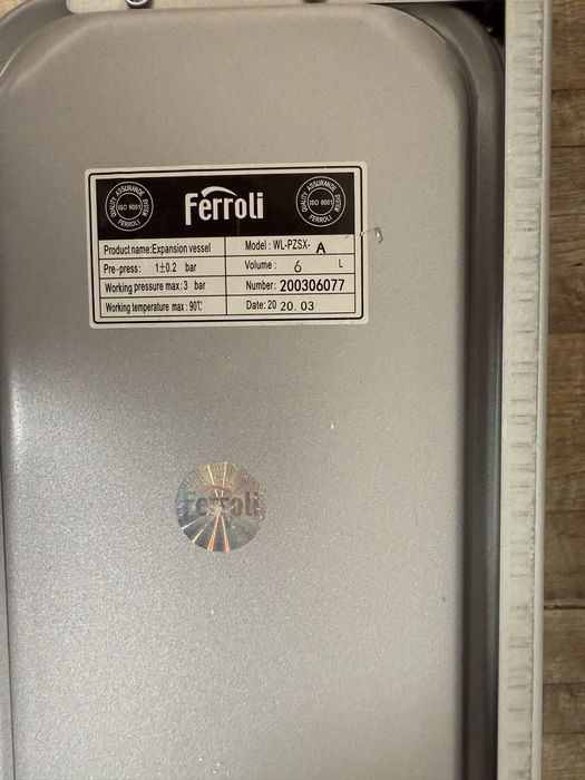 Котел газовый Ferroli fortuna f24,