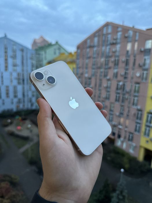 90% Аккум Идеал iPhone 13 256Gb Starlight Neverlock Айфон White