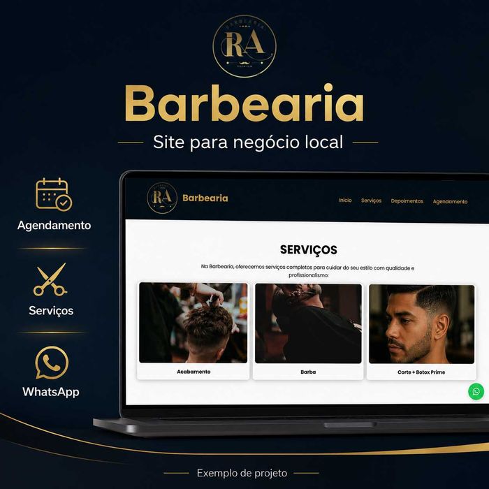 Criação de Sites Profissionais para Pequenos Negócios — desde 150€