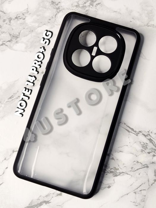 Чехол black на Xiaomi Redmi Note 14 Противоударный чохол протиударний