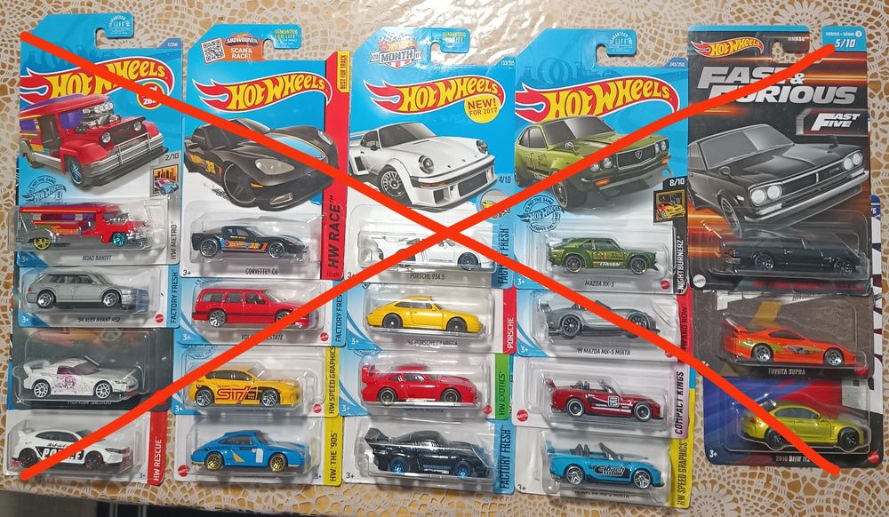 Продам невелику колекцію Hot Wheels