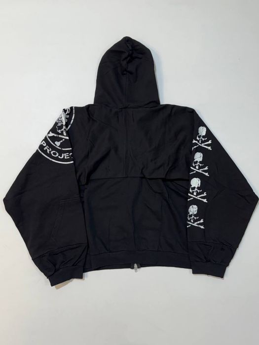 Зип Худи Project G/R x Mastermind Deconstructed Zip Hoodie Balenciaga