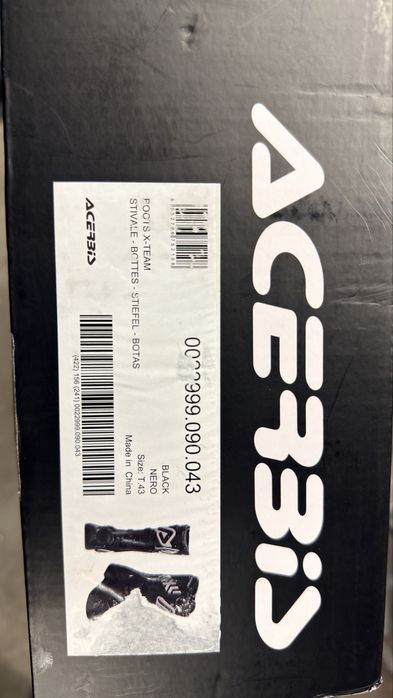 Botas Acerbis X Team NOVAS 43