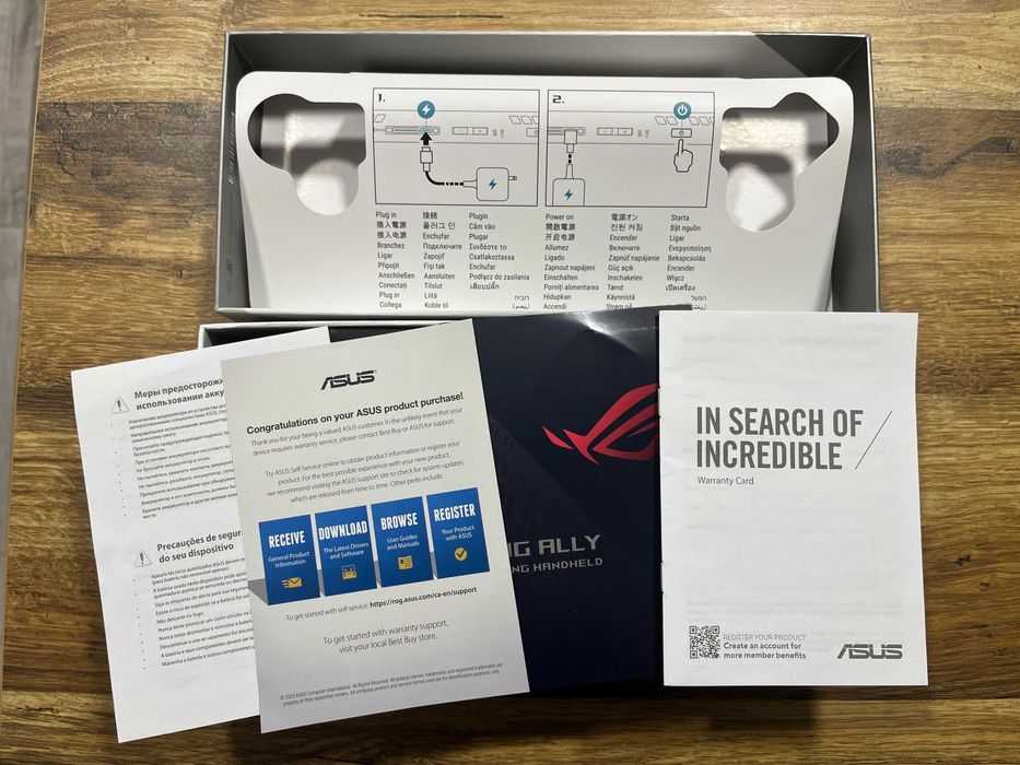 Asus Rog Ally Портативна консоль RC71L 16GB RAM 512GB SSD супер стан