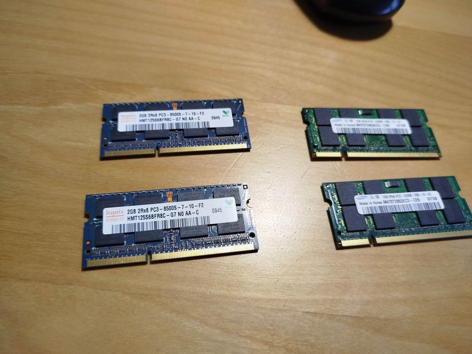 2 Memórias RAM Hynix 2 GB excelente estado