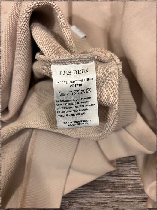 Les Deux Encore Light Sweathirt roz. XL męska bawełniana liliowa bluza