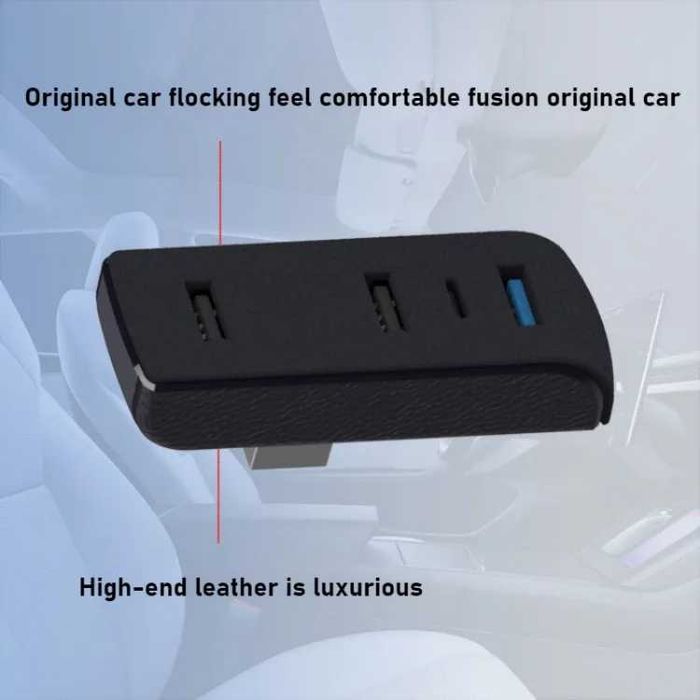 Hub USB Multimédia para Tesla Model 3 e Y (novo)