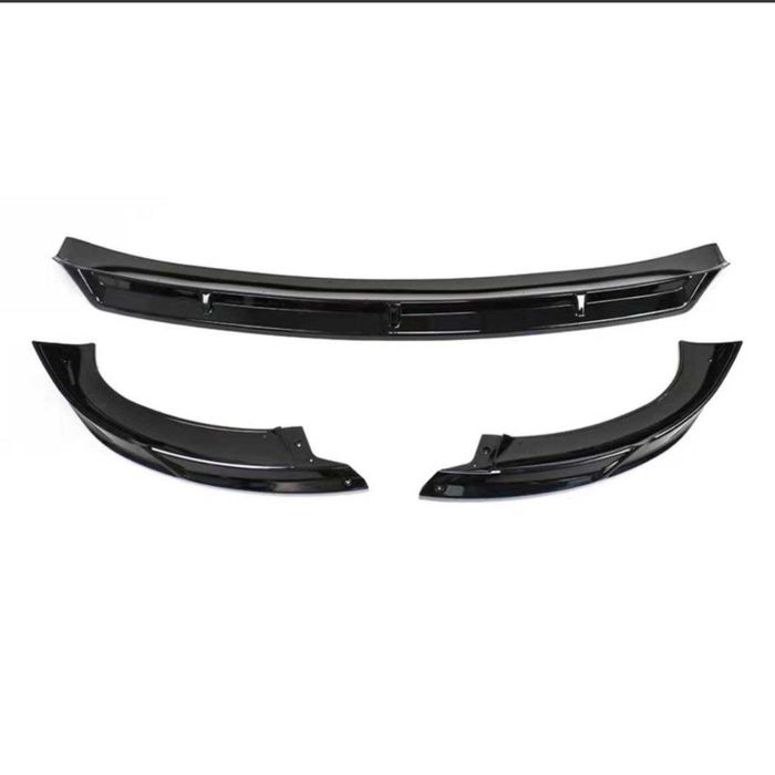 Cплиттер на Tesla Model Y диффузор спойлер зеркала пороги губа сплiтер