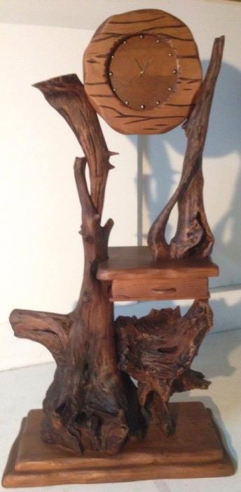 Moveis rústicos de madeira de castanho maciço (novos)