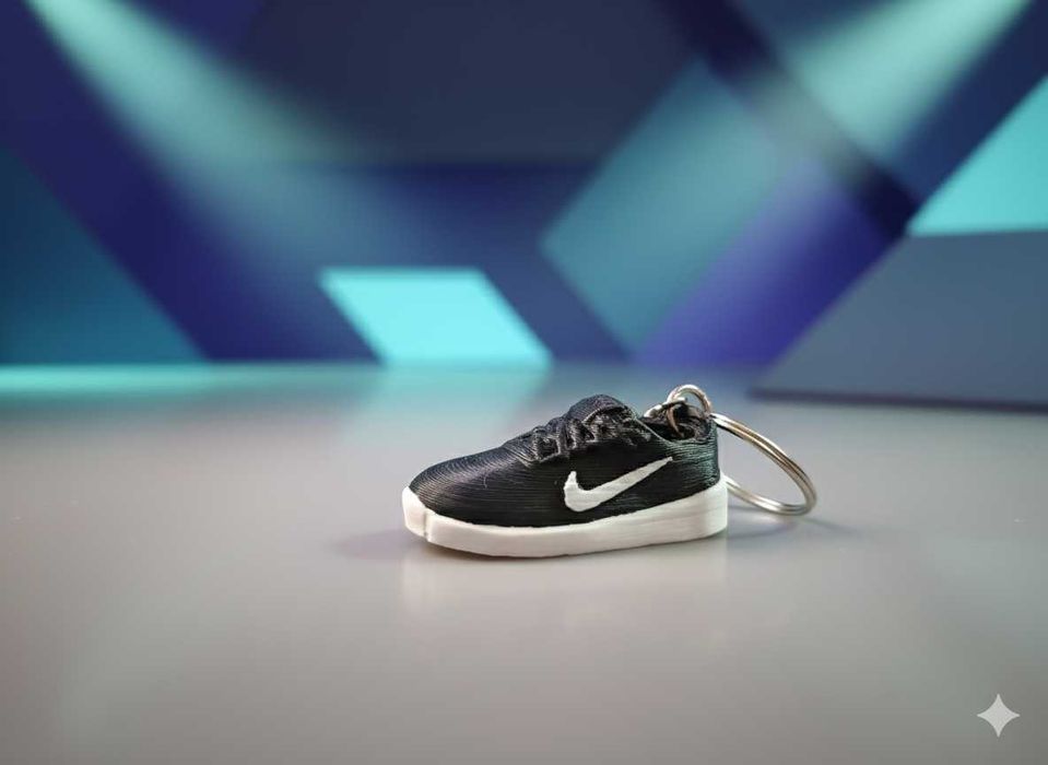 Brelok personalizowany sneakers 3D – dwukolorowy 4,5cm