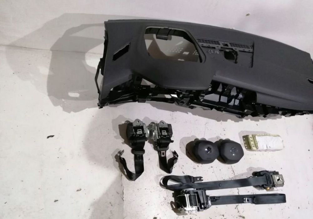 Kit de airbags, tablier e cintos de segurança para VW Golf 8 Head UP