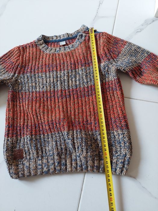 Sweter chłopiec TU bawełna i wełna rozm. 104