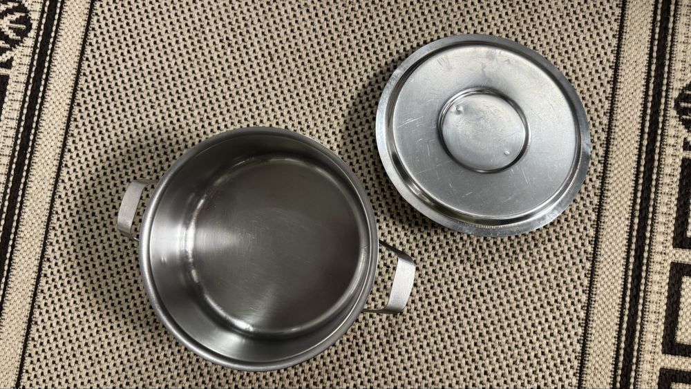 Кастрюля 2 л нержавєйка срср