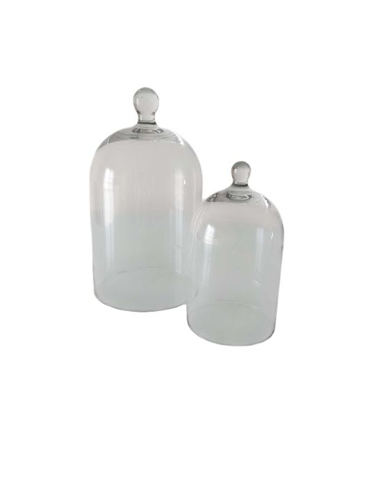 Conjunto 2 campânulas em vidro IKEA