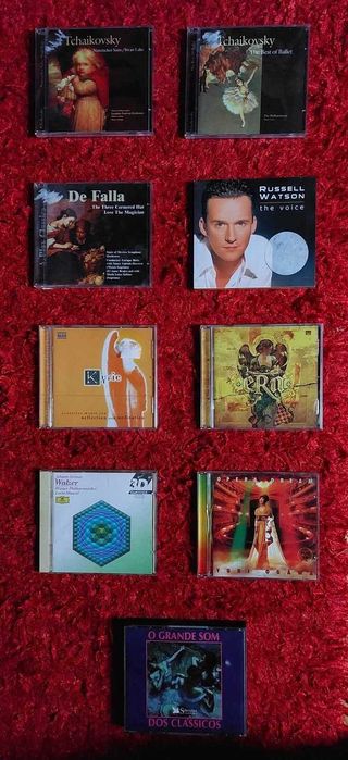 Vende-se Conjunto 9 Cd`s Música Clássica