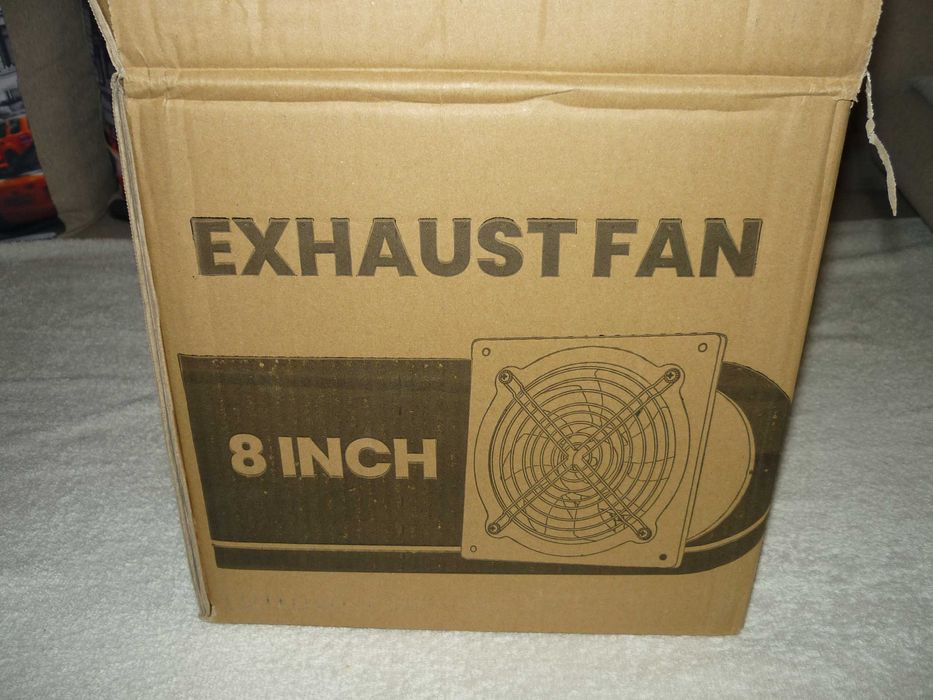 Wentylator osiowy z wirnikiem wewnętrznym średnica 200mm