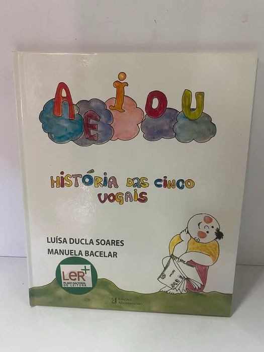 Livro infantil - História das cinco vogais