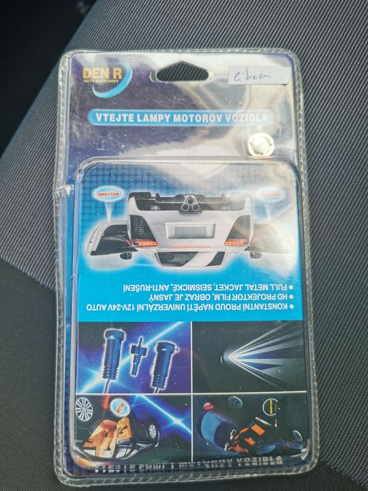 Luz carro para às portas