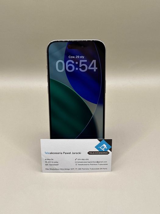 IPHONE 15 PRO | 100% | Natural | 128GB |Teleakcesoria |Piotrków Auchan