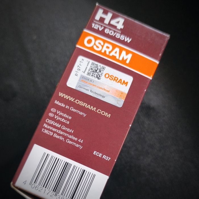 Lâmpadas OSRAM Night Breaker Laser H4,
