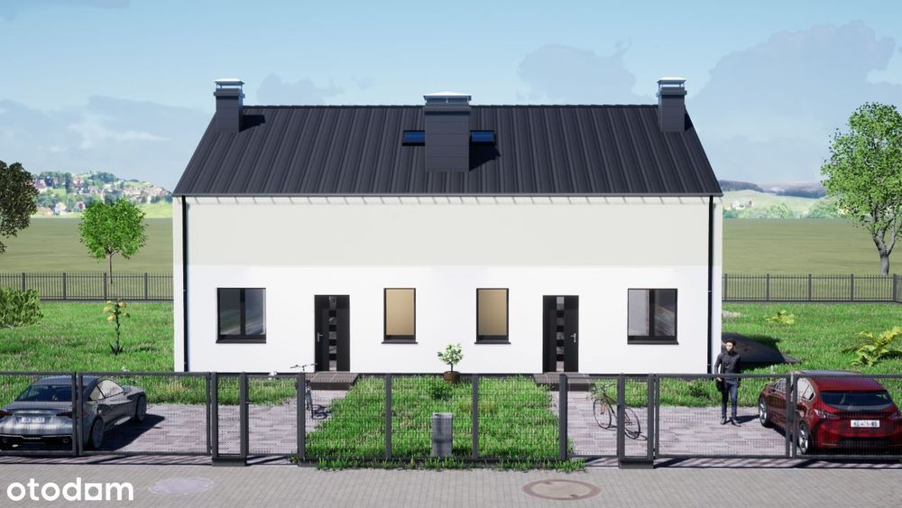 Dom - bliźniak 117,8m2