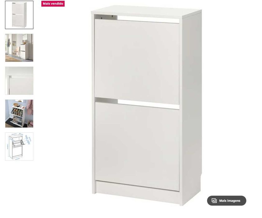 Sapateira IKEA como nova