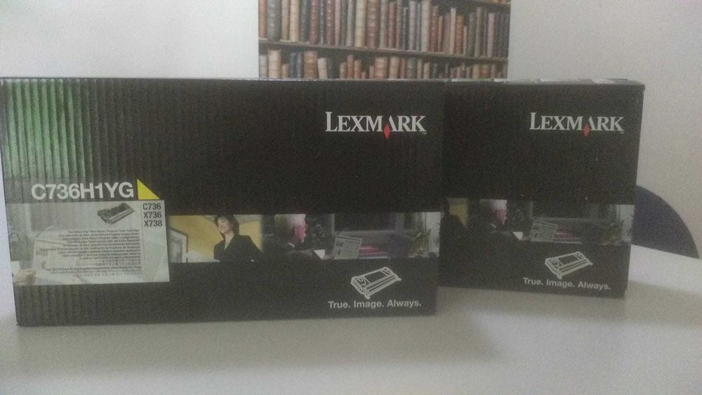 Tinteiros Novos para Impressora Lexmark X736/X738/C736