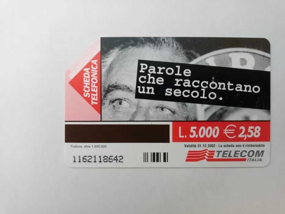 Słowa [włoskie karty telefoniczne] [3 karty]