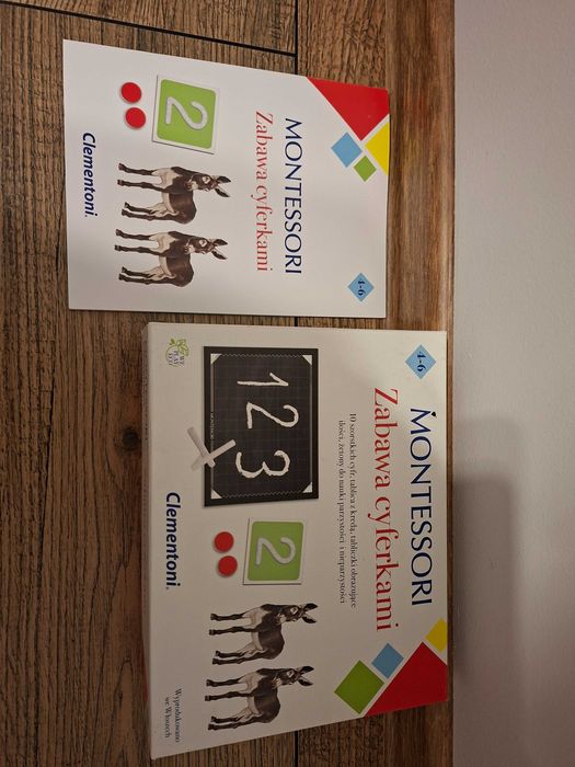 Clementoni Zabawa cyferkami Montessori