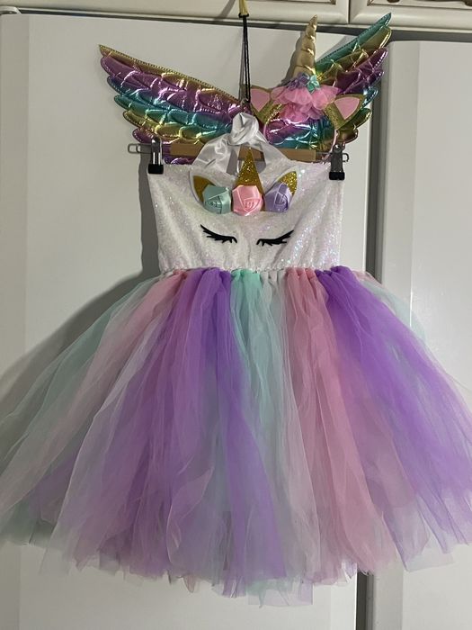 Новогоднее платье Единорожка новое