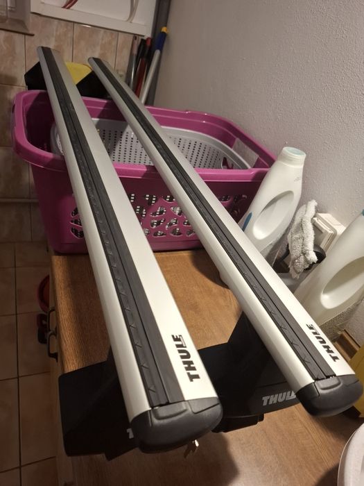 Bagażnik dachowy bmw x6 f16 thule belki relingi poprzeczki